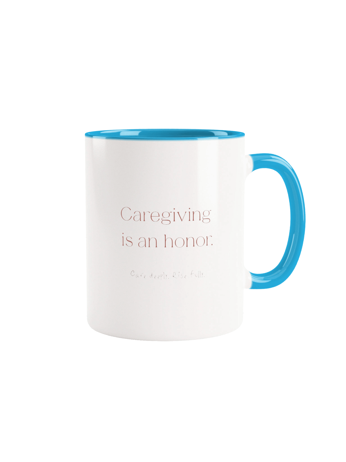 &ldquo;Caregiving is an honor&rdquo; mug